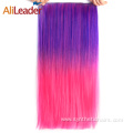 Silky Straight Long Hairpiece 5Clips In Hair Extension